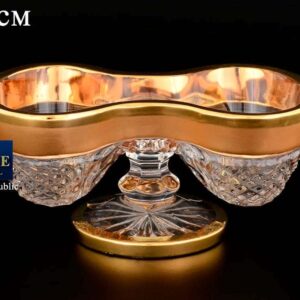 Фелиция Золото Прибор для специй Sonne Crystal 13 см farforhouse
