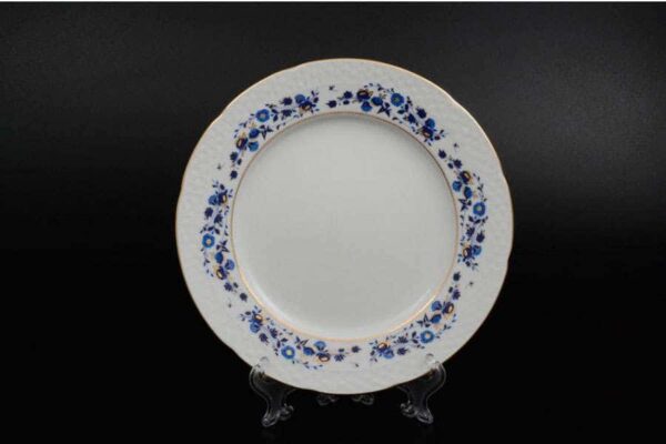 Николь Синие цветы Набор тарелок Thun 19 см farforhouse