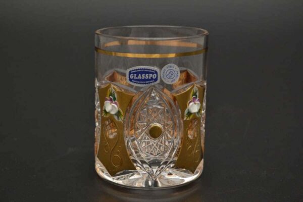 G-P золото Набор стаканов для воды Glasspo 300 мл farforhouse