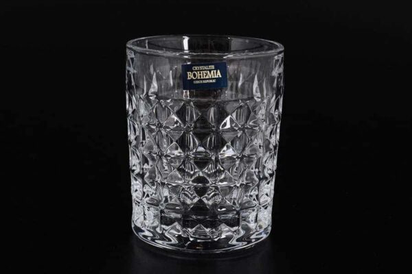 DIAMOND Набор стаканов для виски Crystalite 230 мл farforhouse