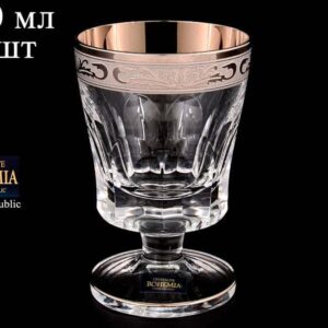 ROMANA Набор стаканов для виски Crystalite Bohemia 220 мл на ножке farforhouse