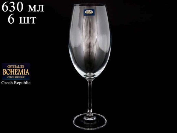BARBARA Набор бокалов для вина Кристалайт 630 мл 33185 farforhouse