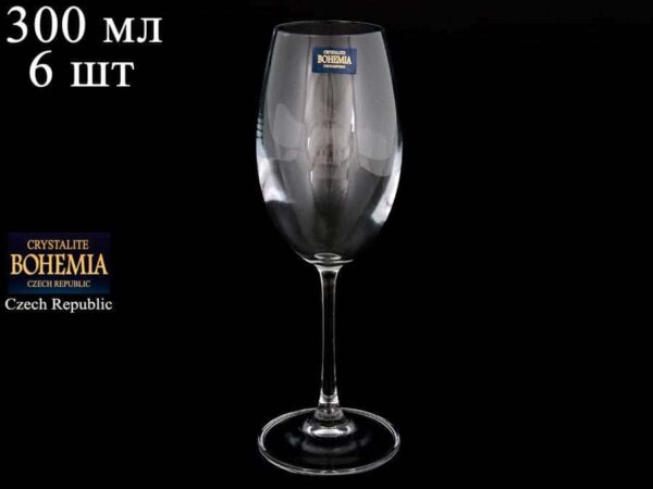BARBARA Набор бокалов для вина Crystalite 300 мл 33182 farforhouse