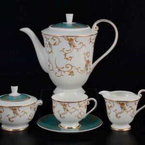 Престиж blue Чайный сервиз Royal Classics на 6 персон 17 предметов farforhouse