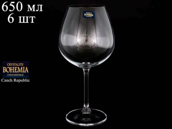 GASTRO Набор бокалов для вина Crystalite Bohemia 650 мл farforhouse