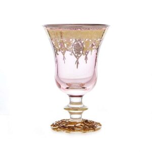 Алессия Розовая Набор бокалов для вина Decotech 250 мл. 6 шт. farforhouse