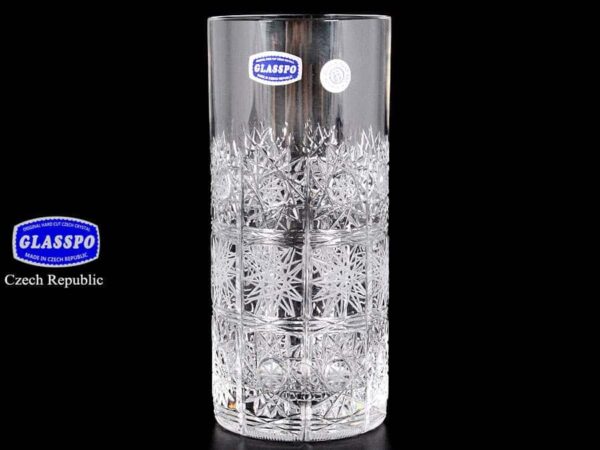 Glasspo  Набор стаканов для воды 350 мл из хрусталя farforhouse