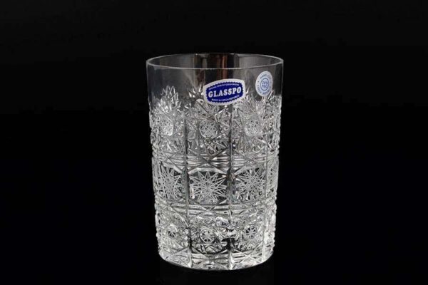 Glasspo  Набор стаканов для воды 280 мл из хрусталя farforhouse