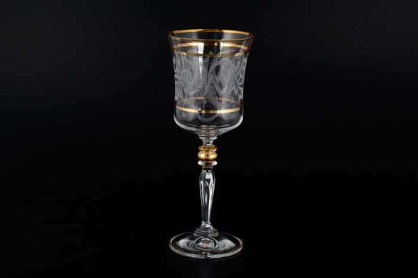 Декор V-D Набор бокалов для вина Bohemia Crystal  210 мл farforhouse