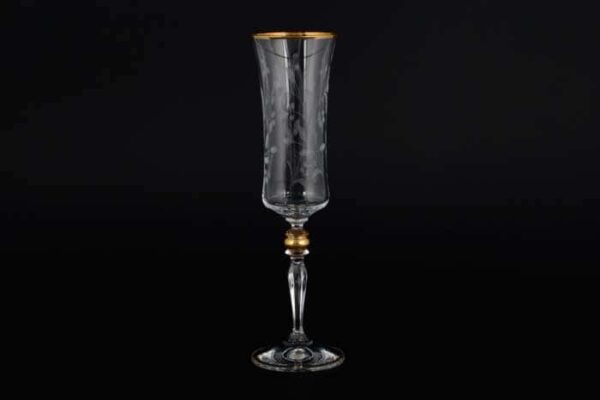 Грейс V-D Набор фужеров для шампанского Bohemia Crystal 190 мл farforhouse