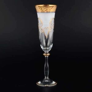 Анжела R-G Набор фужеров для шампанского Bohemia Crystal 190 мл farforhouse
