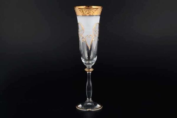 Анжела R-G Набор фужеров для шампанского Bohemia Crystal 190 мл farforhouse