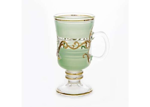 Лепка зеленая Набор стаканов для чая Union Glass 6 шт. farforhouse