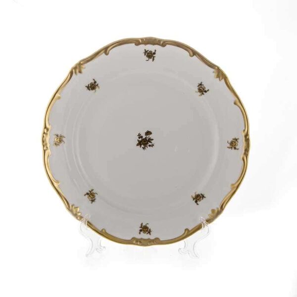Роза Золотая Набор тарелок Weimar 26 см. 6 шт. farforhouse
