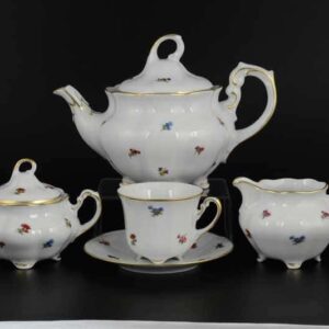 Болеро Мелкие цветы Чайный сервиз Royal Porcelain на 6 персон 17 предметов farforhouse