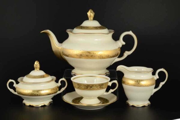 Чайный сервиз Royal Czech Porcelain на 6 персон 17 предметов farforhouse