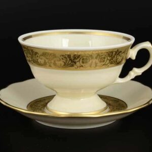Набор чайных пар Royal Czech Porcelain 250 мл (6 пар) farforhouse