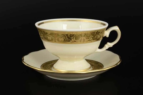 Набор чайных пар Royal Czech Porcelain 250 мл (6 пар) farforhouse