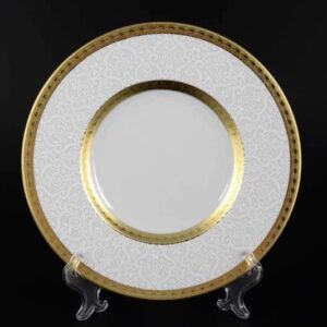 Constanza Diamond White Gold Набор тарелок Falken 29 см farforhouse