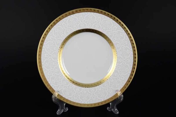 Constanza Diamond White Gold Набор тарелок Falken 29 см farforhouse