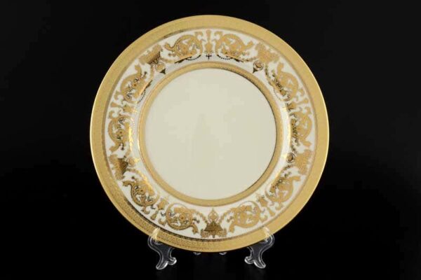 Constanza Cream Imperial Gold Набор тарелок Falken 27 см (6 шт) farforhouse