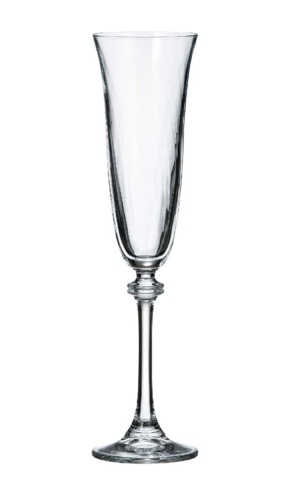 Александра Оптик Набор фужеров для шампанского Crystalite 190 мл. 6 шт. farforhouse