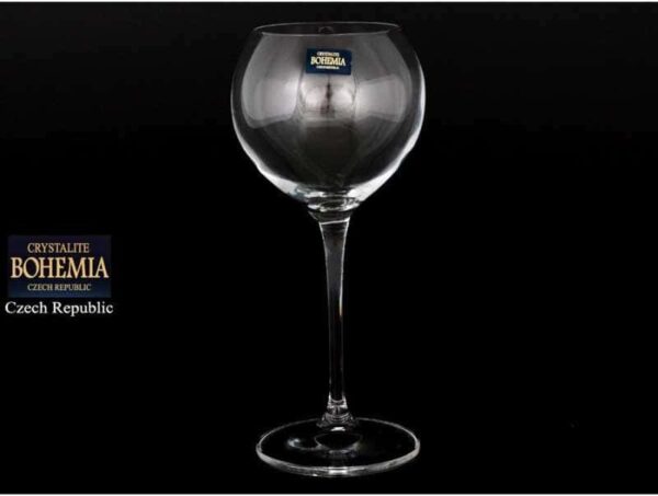 CECILIA Набор бокалов для вина (6 шт) 340 мл Crystalite Bohemia farforhouse