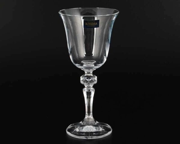 LAURA Набор бокалов для вина 130 мл Crystalite Bohemia (6 шт) farforhouse