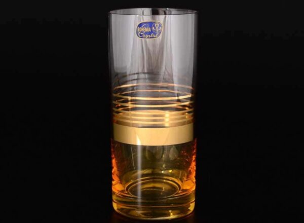 Анжела МА390 Набор стаканов для воды Bohemia Crystal 300 мл (6 шт) farforhouse