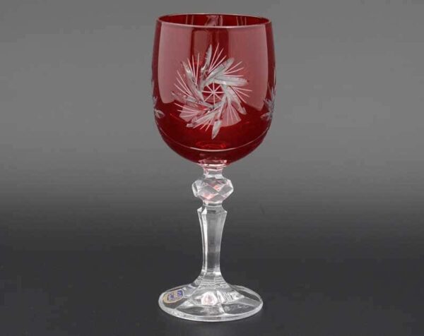 Мирел 40149 набор бокалов для вина 220 мл красный (6 шт) farforhouse