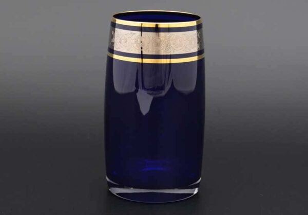Идеал платина синий 40149 Набор стаканов для воды 250 мл (6 шт) farforhouse