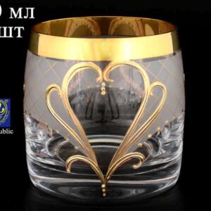 Клаудия Эксклюзив Каро Набор стаканов для виски 230  мл Bohemia Crystal (6 шт) farforhouse