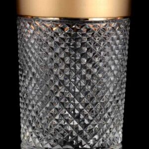 Felicia Набор стаканов для воды 200 мл Sonne Crystal Золото (6 шт) farforhouse