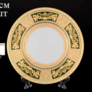 Diadem Green Mint Gold Набор тарелок Falken 21 см (6 шт) farforhouse