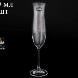 ELLEN Набор фужеров для шампанского 200 мл Crystalite Bohemia (6 шт) 38919 farforhouse