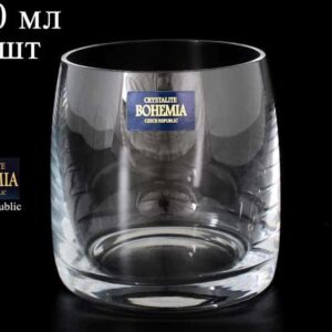 Идеал без декора Набор стаканов для виски Crystalite 230 мл (6 шт) farforhouse