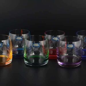 Идеал Арлекино Набор стаканов для виски Crystalite 230 мл (6 шт) farforhouse