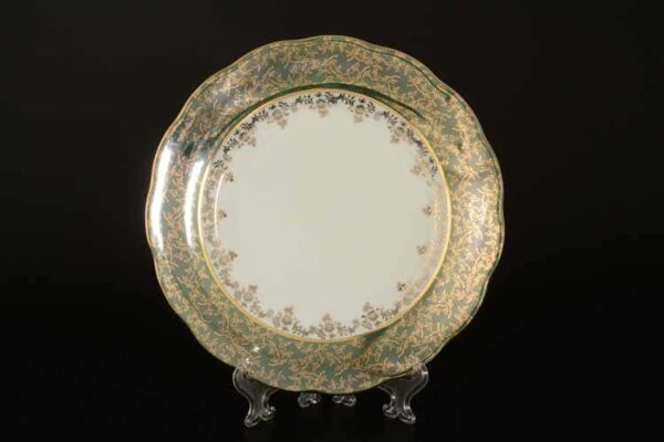Зеленая Паутинка AL Набор тарелок Royal Porcelain 21 см из 6 штук farforhouse