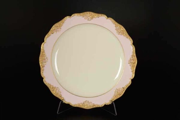 CATTIN розовый Набор тарелок 24 см (6 шт) из фарфора farforhouse