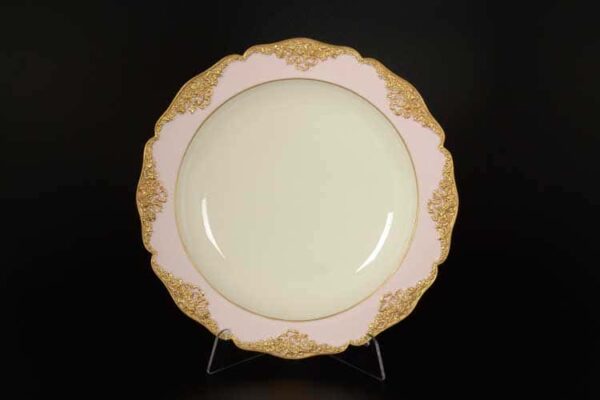 CATTIN розовый Набор тарелок из фарфора 26 см (6 шт) farforhouse
