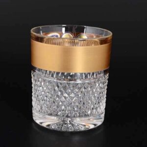 Max Crystal Золото Набор стаканов для воды 320 мл (6 шт.) farforhouse