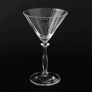 Анжела набор бокалов для мартини Bohemia Crystal 285 мл (6 шт) farforhouse