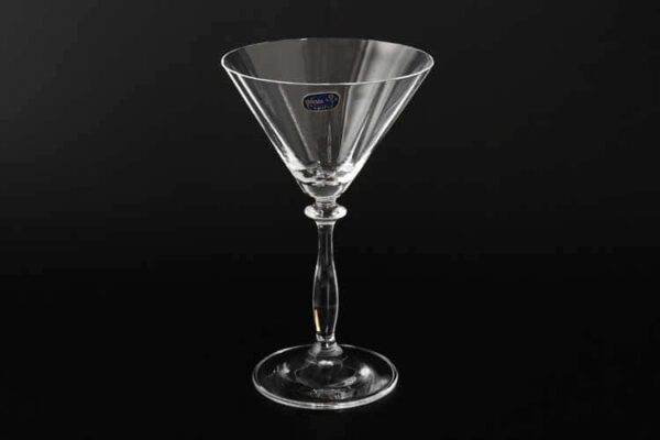 Анжела набор бокалов для мартини Bohemia Crystal 285 мл (6 шт) farforhouse