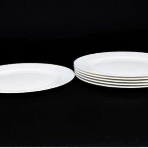 Белый Набор тарелок 6 шт. 20 см Rulanda farforhouse