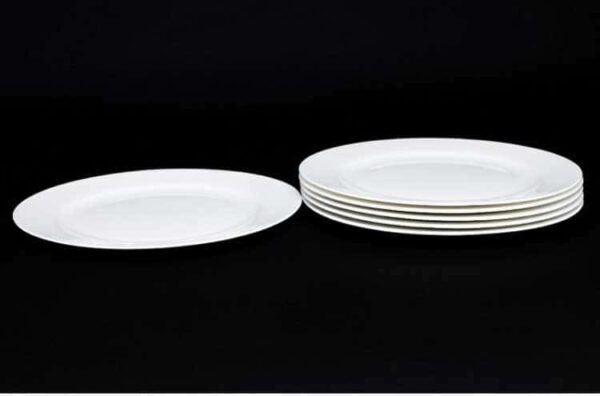 Белый Набор тарелок 6 шт. 20 см Rulanda farforhouse