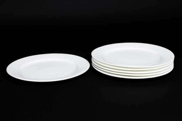 Белый Набор тарелок Rulanda 6 шт. 25 см farforhouse