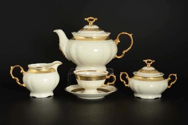 Мария Луиза IVORY Чайный сервиз Thun на 6 персон 17 предметов farforhouse