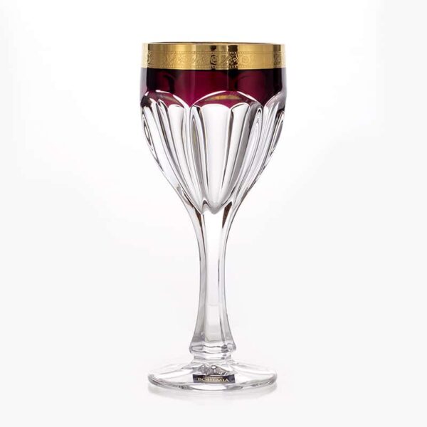 Сафари Рубин Набор бокалов для вина 290 мл Crystalite 17793 farforhouse