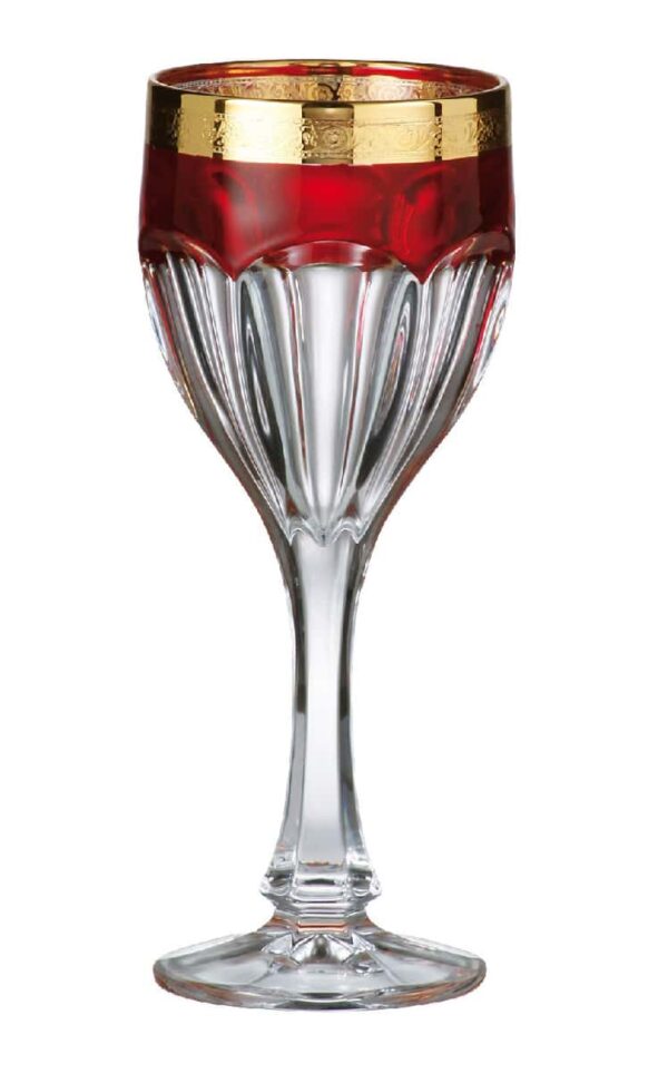 Сафари Рубин Набор бокалов для вина 190 мл Crystalite farforhouse