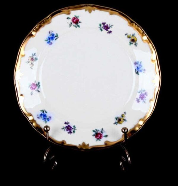 Мейсенский цветок Набор тарелок Weimar 17 см из фарфора farforhouse